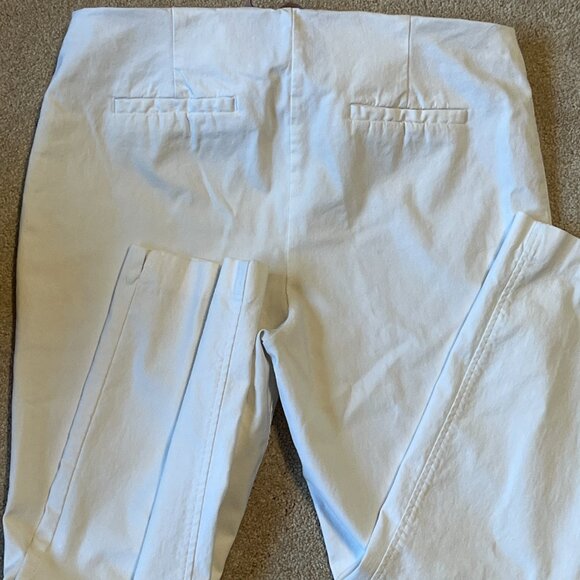 White Crosby Elastic Waist Pull-On Pants Size 12 (Previously Worn) - Picture 5 of 8